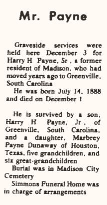 Harris Harwell Payne